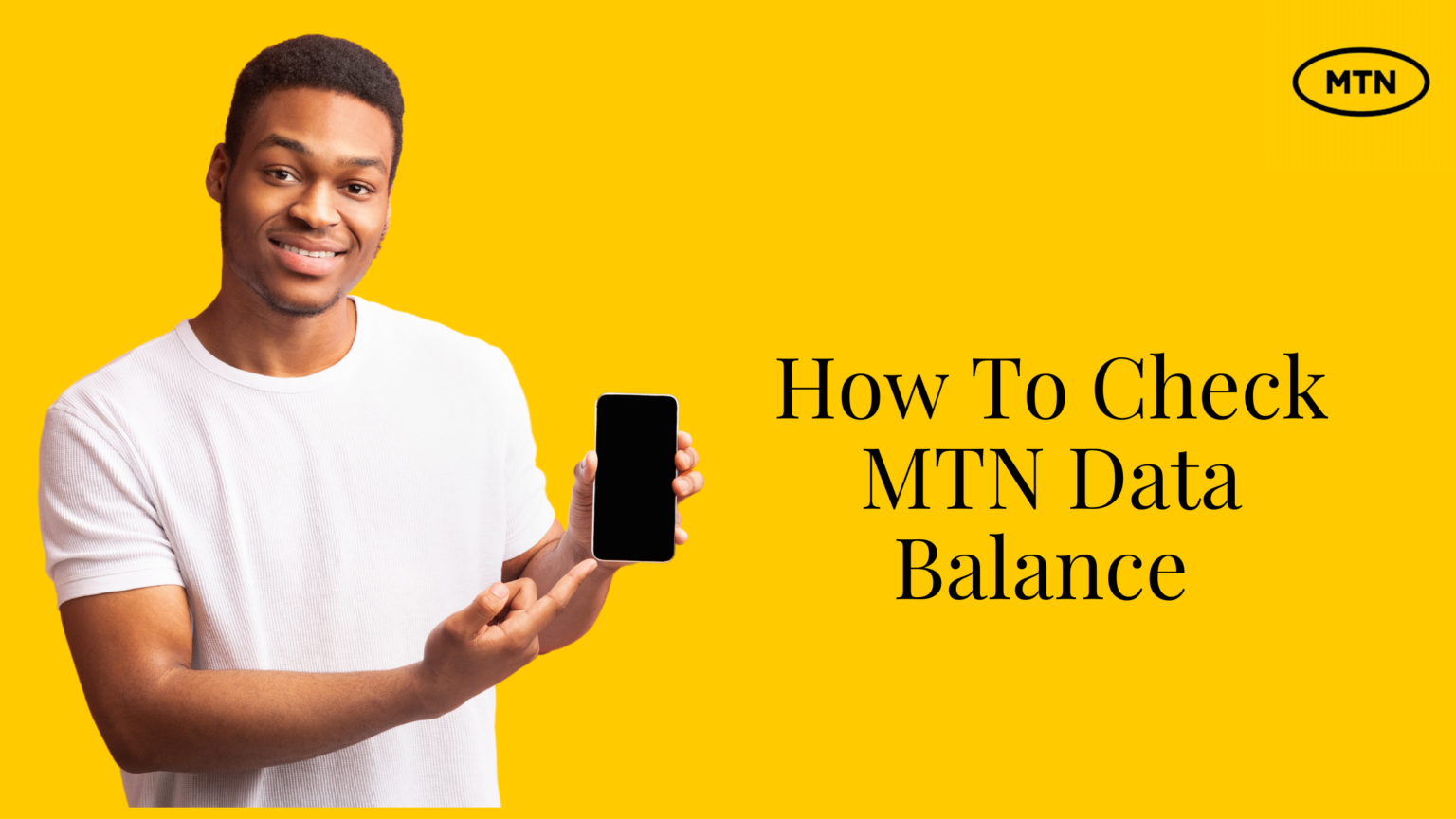 How To Check MTN Data Balance 