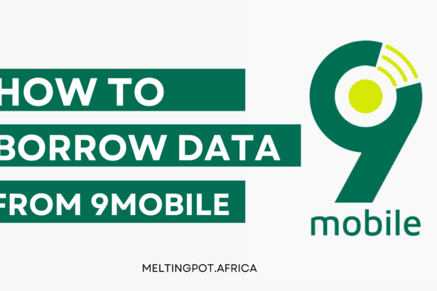 How to Borrow Data From 9Mobile