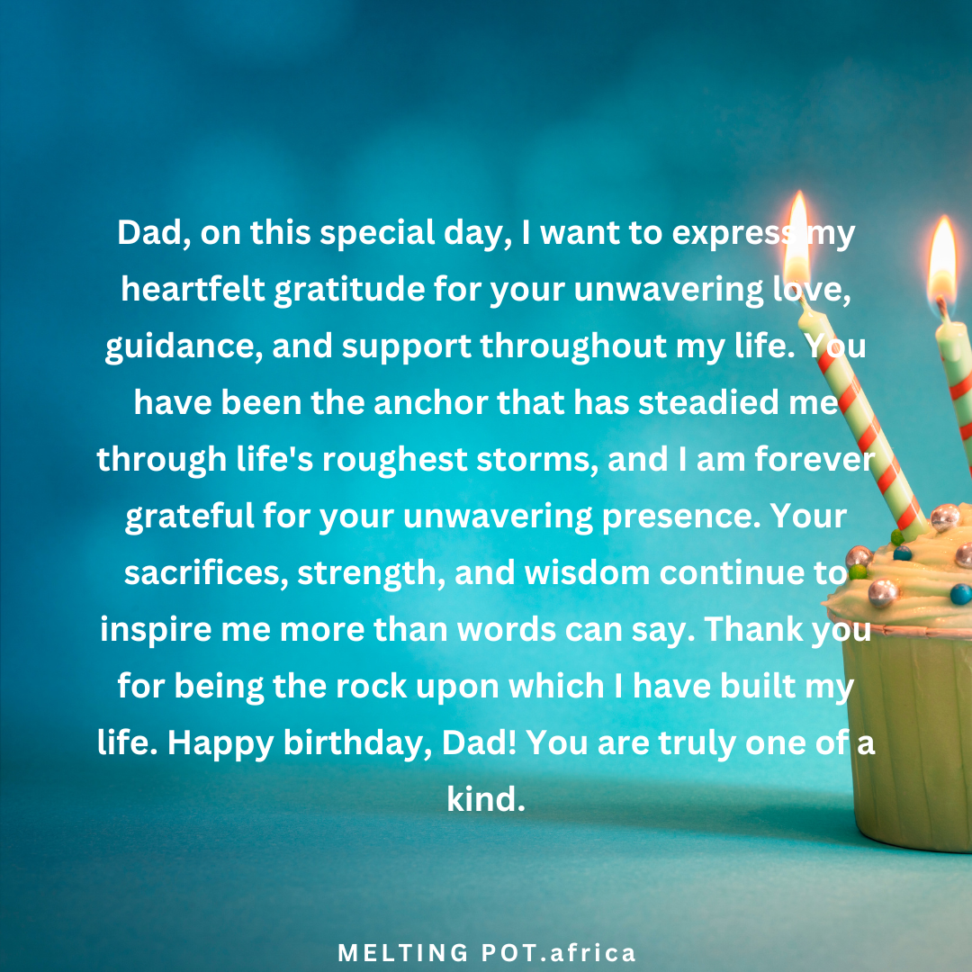 Birthday Wishes For Dad From Son