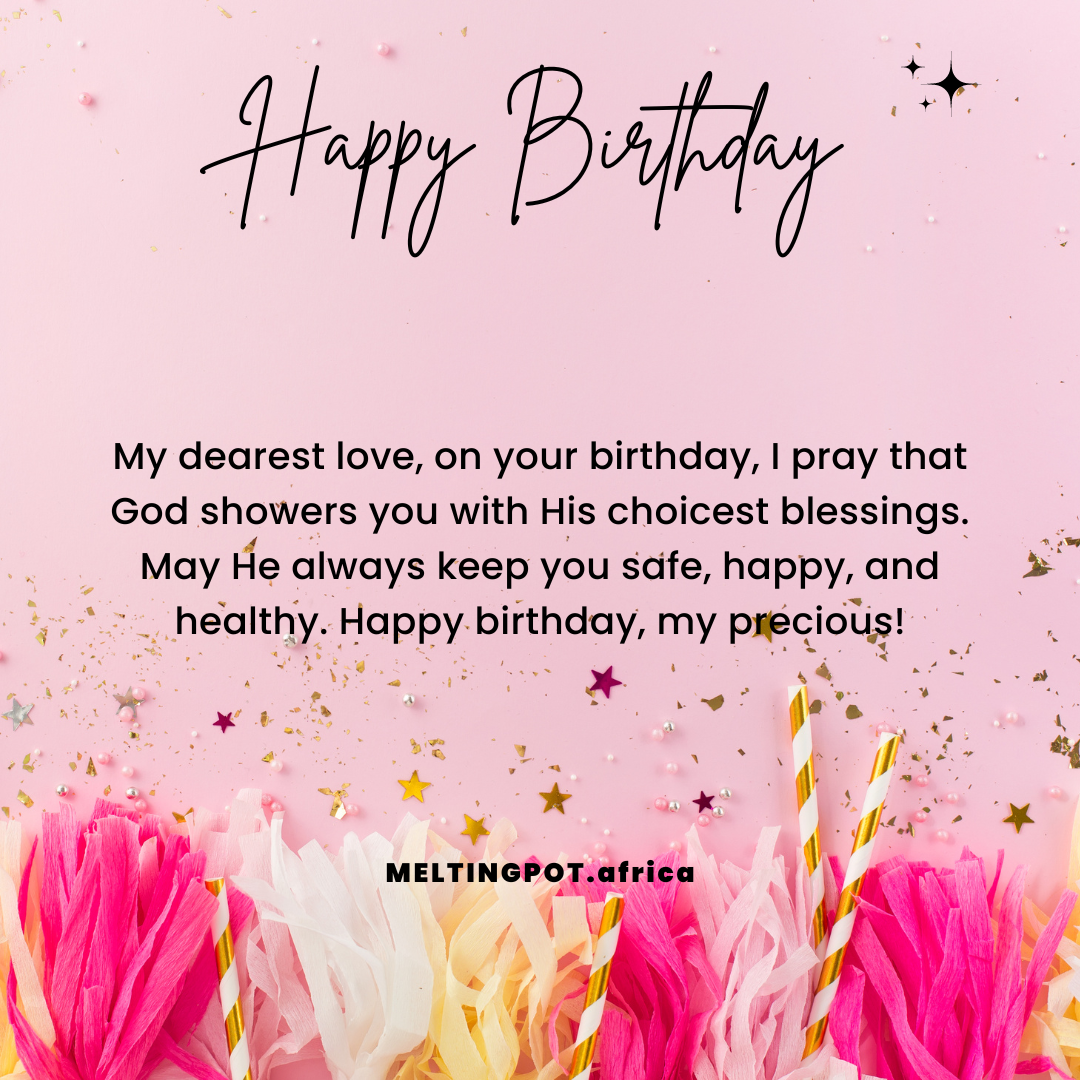 Birthday Wishes For Girlfriend With Prayers