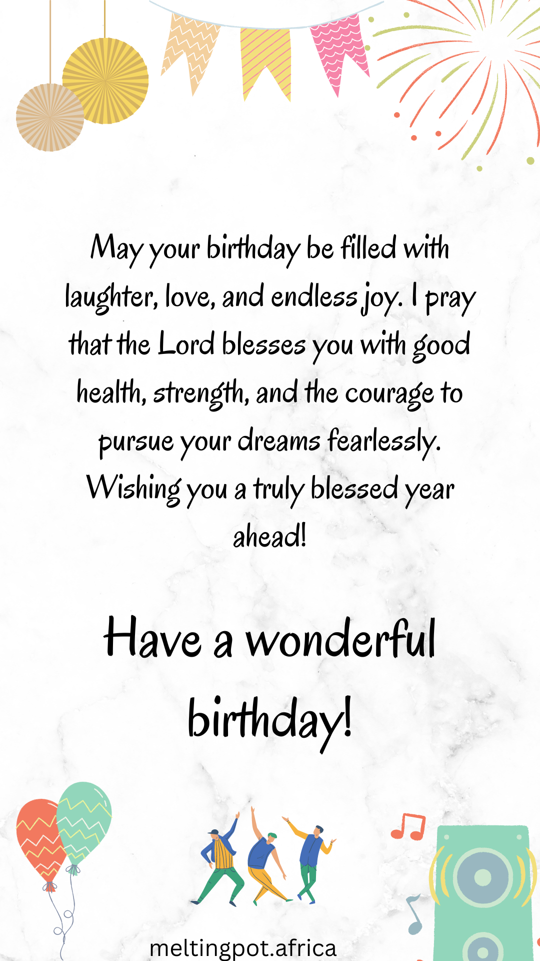 Blessing Birthday Wishes For Friend